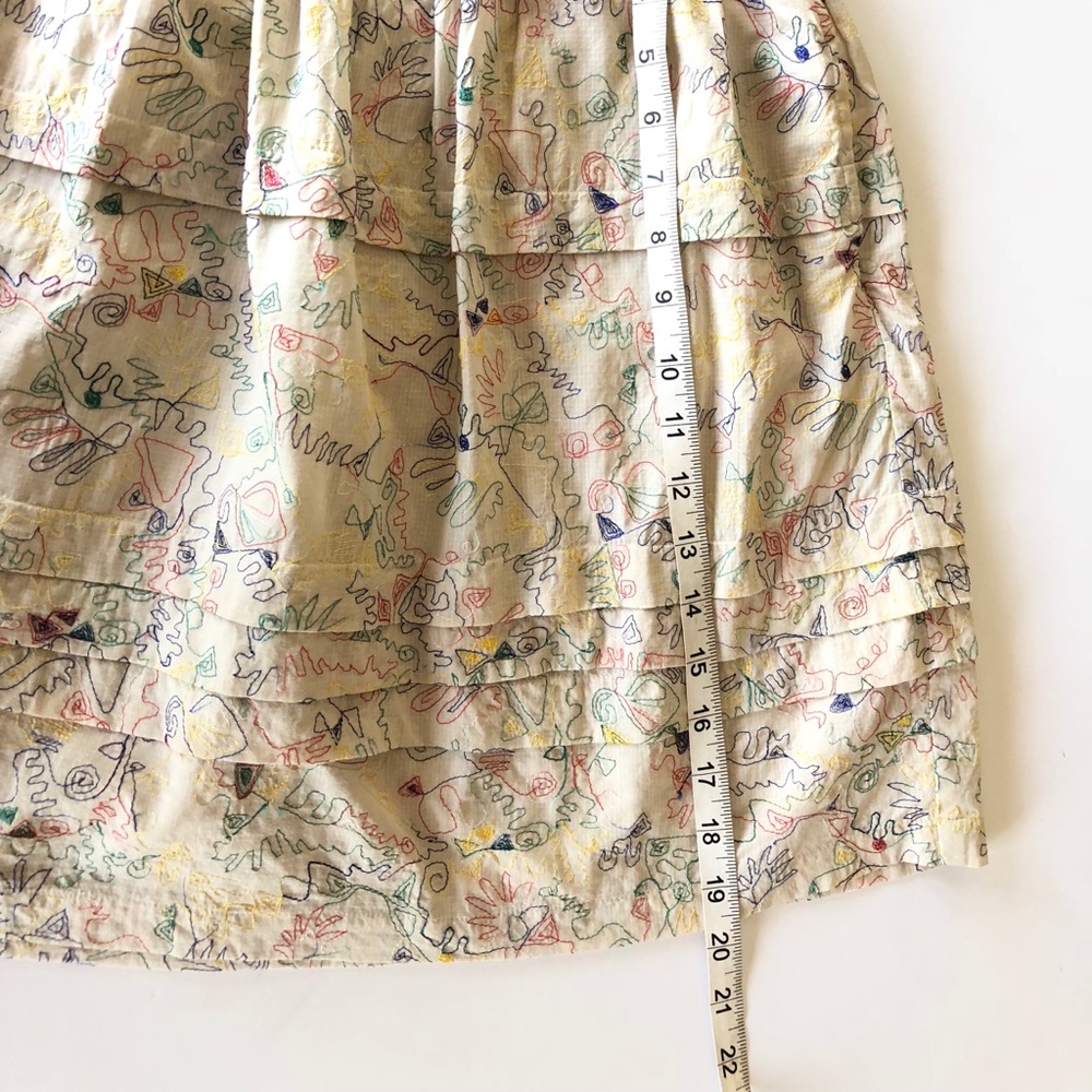 Marc by Marc Jacobs Oatmeal Multi Color Skirt - Picture 5 of 7